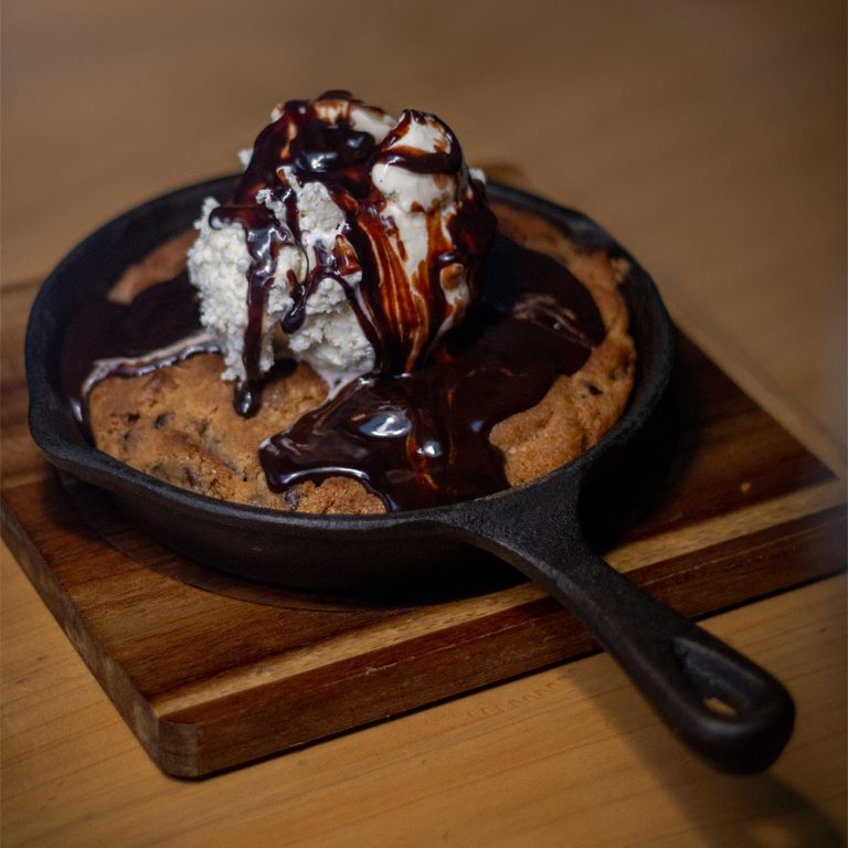 Skillet Cookie at Paroa Hotel
